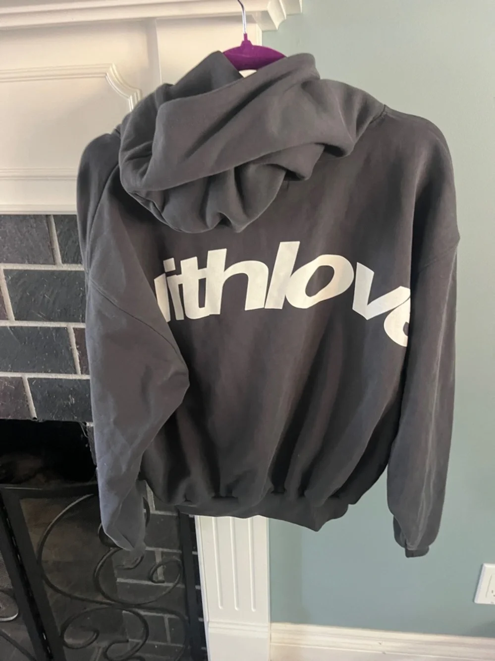 Scuffers Hoodie -Sign /With Love-New - Picture 11 of 16